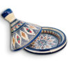 Timeless Elegance: Exquisite Handmade Moroccan Ceramic Tagine and Serving Dish - Image 2