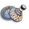 Timeless Elegance: Exquisite Handmade Moroccan Ceramic Tagine and Serving Dish - Image 5