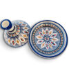 Timeless Elegance: Exquisite Handmade Moroccan Ceramic Tagine and Serving Dish - Image 6
