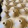 Timeless Elegance Unveiled: Handmade Moroccan Ceramic Tagine with Maillechort Engraving - Image 8