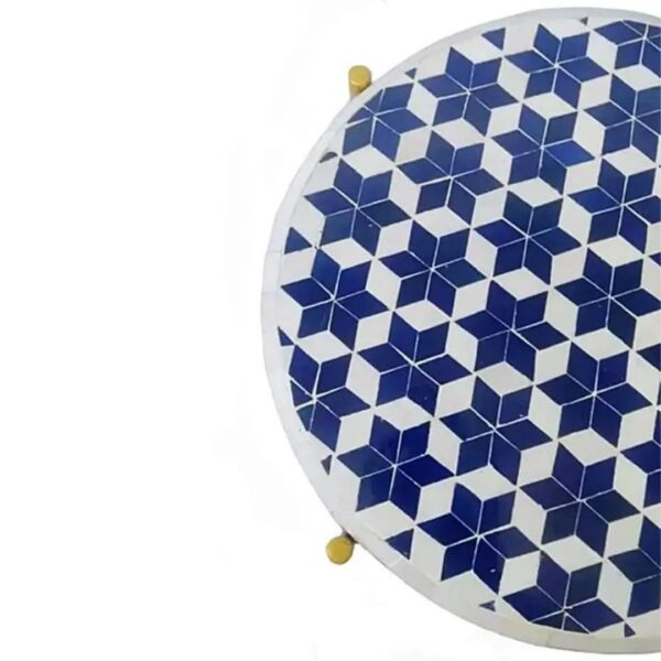 Elegant Moroccan Mosaic Table: A Timeless Work of Art for Your Indoor or Outdoor Oasis - Image 4