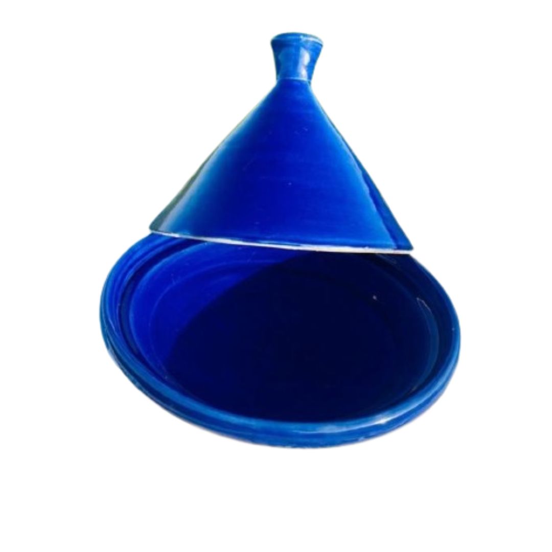 Timeless Elegance: Exquisite Handmade Moroccan Ceramic Tagine and Serving Dish