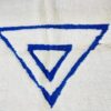 Elegant Moroccan Handwoven Rug / Berber Wool Rug from the Atlas Mountains - Image 5