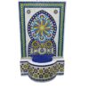 Timeless Elegance: Moroccan Mosaic Wall Fountain - Artistry in Every Drop