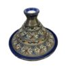 Timeless Elegance Unveiled: Handmade Moroccan Ceramic Tagine with Maillechort Engraving - Image 6