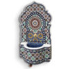 Timeless Elegance: Moroccan Mosaic Wall Fountain - Artistry in Every Drop