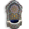 Timeless Elegance: Moroccan Mosaic Wall Fountain - Artistry in Every Drop