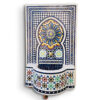 Timeless Elegance: Moroccan Mosaic Wall Fountain - Artistry in Every Drop