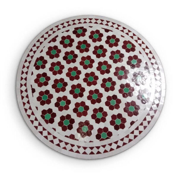 Elegant Moroccan Mosaic Table: A Timeless Work of Art for Your Indoor or Outdoor Oasis - Image 5