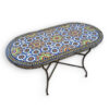 Elegant Moroccan Mosaic Table: A Timeless Work of Art for Your Indoor or Outdoor Oasis - Image 5