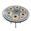Elegant Moroccan Mosaic Table: A Timeless Work of Art for Your Indoor or Outdoor Oasis