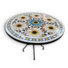 Elegant Moroccan Mosaic Table: A Timeless Work of Art for Your Indoor or Outdoor Oasis - Image 2