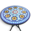 Elegant Moroccan Mosaic Table: A Timeless Work of Art for Your Indoor or Outdoor Oasis - Image 3