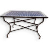 Elegant Moroccan Mosaic Table: A Timeless Work of Art for Your Indoor or Outdoor Oasis - Image 5