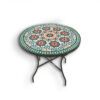 Elegant Moroccan Mosaic Table: A Timeless Work of Art for Your Indoor or Outdoor Oasis - Image 3