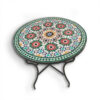 Elegant Moroccan Mosaic Table: A Timeless Work of Art for Your Indoor or Outdoor Oasis - Image 2
