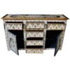 Exquisite Moroccan Handmade and Hand-Painted Wood Storage Cabinet | Timeless Beauty & Living Artistry - Image 2