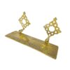 Elegant Handmade Moroccan Engraved Solid Brass Wall Shelf for Kitchen and Bath - Image 5