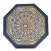 Exotic Elegance Moroccan Handmade Side Table, a Masterpiece of vibrant Hand-Painted Artistry for Your Home - Image 6