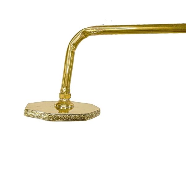 Elegant Handmade Moroccan Brass Hexagonal Shower Head - Image 5