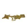 Elegant Handcrafted Moroccan solid Brass Door Latch - Image 3