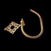 Elegant Handcrafted Moroccan solid Brass Toilet Paper Holder - Image 3