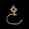 Elegant Handcrafted Moroccan solid Brass Toilet Paper Holder