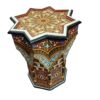 Exotic Elegance Moroccan Handmade Side Table, a Masterpiece of vibrant Hand-Painted Artistry for Your Home - Image 9