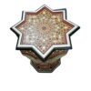 Exotic Elegance Moroccan Handmade Side Table, a Masterpiece of vibrant Hand-Painted Artistry for Your Home - Image 4