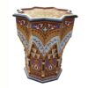 Exotic Elegance Moroccan Handmade Side Table, a Masterpiece of vibrant Hand-Painted Artistry for Your Home - Image 5