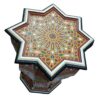 Exotic Elegance Moroccan Handmade Side Table, a Masterpiece of vibrant Hand-Painted Artistry for Your Home - Image 2