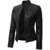 Fez Craftsmanship: Hand-Stitched Leather Jackets for Women, Infused with Centuries of Tradition