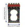 Exquisite Hand-Painted Moroccan rare Mirrors - Palatial Elegance for Your Home - Image 5
