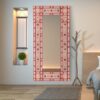 Exquisite Hand-Painted Moroccan length Mirrors - Palatial Elegance for Your Home