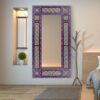 Exquisite Hand-Painted Moroccan length Mirrors - Palatial Elegance for Your Home