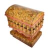 Exquisite Moroccan Berber Wooden Chest of Drawers - A Bohemian Artistic Masterpiece - Image 4