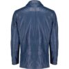 Fez Craftsmanship: Hand-Stitched Leather Blazer for Men - Embrace Tradition in Contemporary Style - Image 3