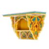 Hand-Painted Moroccan Floating Shelf – Elegance and Tradition for Your Home - Image 4