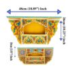Hand-Painted Moroccan Floating Shelf – Elegance and Tradition for Your Home - Image 5