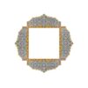 Exquisite Hand-Painted Moroccan square Mirrors - Palatial Elegance for Your Home - Image 2