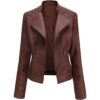 Fez Craftsmanship: Hand-Stitched Leather Jackets for Women, Infused with Centuries of Tradition
