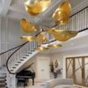 Elegant Moroccan Antique Brass Pendant Light - Handcrafted Beauty for Your Home
