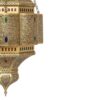 Elegant Moroccan Antique Brass Pendant Light - Handcrafted Beauty for Your Home - Image 6