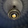 Elegant Moroccan Antique Brass Pendant Light - Handcrafted Beauty for Your Home