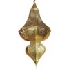 Elegant Moroccan Antique Brass Pendant Light - Handcrafted Beauty for Your Home - Image 12