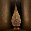 Handmade Brass Moroccan Floor and Table Lamps - Exquisite Home Decor for Boho Vibes - Image 3
