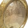 Exquisite Handcrafted Moroccan Brass Serving Tray - A Timeless Work of Art for Your Home - Image 8