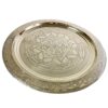Exquisite Handcrafted Moroccan Brass Serving Tray - A Timeless Work of Art for Your Home - Image 4