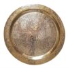 Exquisite Handcrafted Moroccan Brass Serving Tray - A Timeless Work of Art for Your Home - Image 9