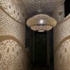 Elegant Moroccan Antique Brass Pendant Light - Handcrafted Beauty for Your Home